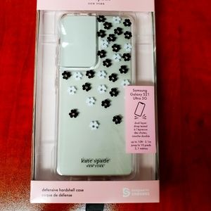 Kate Spade Samsung Galaxy S21 Ultra 5G defensive hardshell case. New in box.